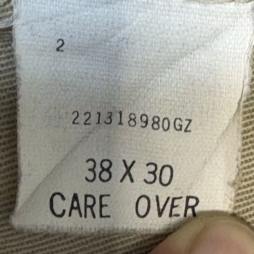 Polo Ralph Lauren Pants Mens 38x30 Beige Andrew Pleated Relaxed Classic Chino